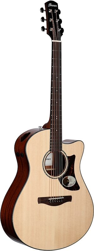 open zoom image for Ibanez AAM300CE Advanced Acoustic-Electric Guitar, Natural High Gloss, Body Left Front