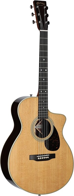 open zoom image for Martin SC-28E Acoustic-Electric Guitar (with Case), Natural, Serial #2800364, with LR Baggs Electronics, Open Box (Very Good), Body Left Front