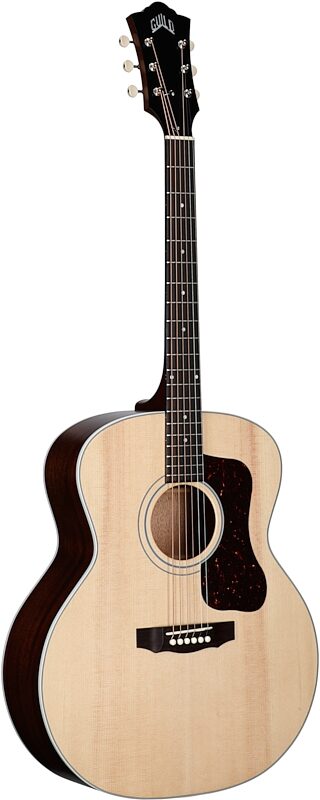 open zoom image for Guild F-40 Standard Jumbo Acoustic Guitar, Natural, Body Left Front