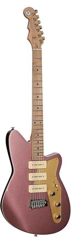 open zoom image for Reverend Ryan Malicsi Signature Electric Guitar, Mulberry Mist, Body Left Front