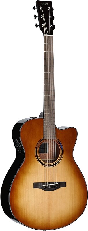 open zoom image for Yamaha TAS1 C Transacoustic Concert Acoustic-Electric Guitar (with Gig Bag), Sand Burst, Open Box (Very Good), Body Left Front