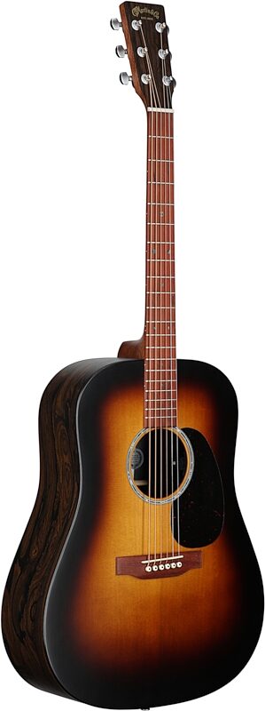 open zoom image for Martin D-X2E Ziricote Burst Acoustic-Electric Guitar (with Soft Case), New, Body Left Front