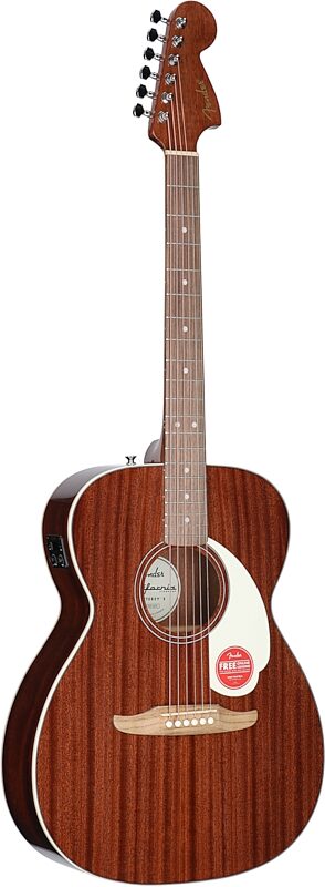 open zoom image for Fender California Standard Monterey E Orchestra Acoustic-Electric Guitar, Natural, Body Left Front