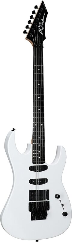open zoom image for B.C. Rich ST3 Retro II Floyd Rose Electric Guitar, White, Body Left Front