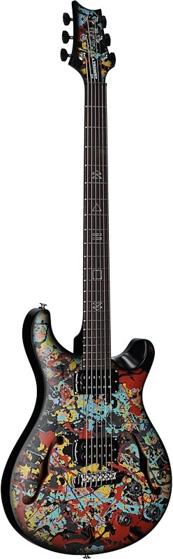 open zoom image for PRS Paul Reed Smith SE Ed Sheeran Hollowbody I Baritone Electric Guitar (with Gig Bag), Cosmic Splash, Body Left Front