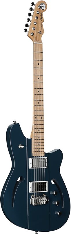 open zoom image for Reverend Kingbolt F-Sonic Electric Guitar, High Tide Blue, Body Left Front