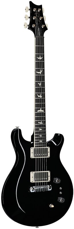 open zoom image for PRS Paul Reed Smith S2 Mira 594 Electric Guitar (with Gig Bag), Black, Body Left Front