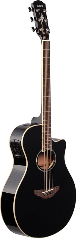 open zoom image for Yamaha APX-600 Acoustic-Electric Guitar, Black, Body Left Front