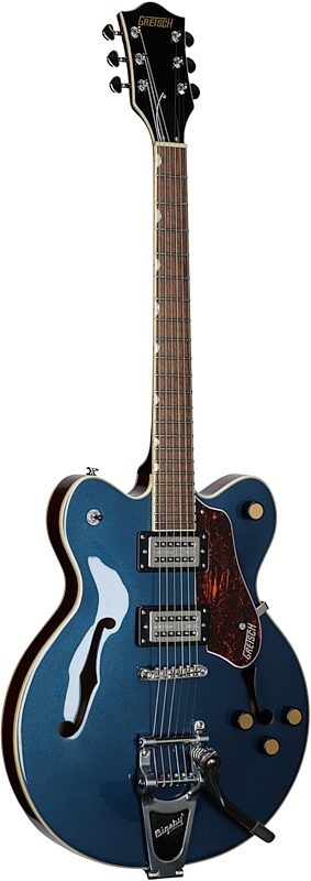 open zoom image for Gretsch G2622T Streamliner CB Electric Guitar, with Bigsby Tremolo, Dark Denim, Body Left Front