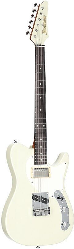 open zoom image for Ibanez FLATV2 Josh Smith Signature Electric Guitar (with Case), Mint Sand, Body Left Front