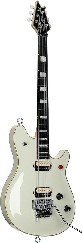 open zoom image for EVH MIJ Series Signature Wolfgang Electric Guitar (with Case), Ivory, Body Left Front