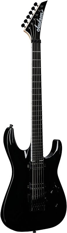 open zoom image for Jackson Pro Plus Soloist SLA2 Electric Guitar, with Ebony Fingerboard (and Gig Bag), Gloss Black, Body Left Front