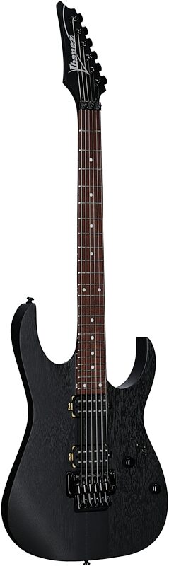 open zoom image for Ibanez RGRT420 Electric Guitar, Weathered Black, Body Left Front