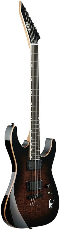 open zoom image for ESP LTD Josh Middleton JM-II Electric Guitar (with Case), Black Shadow Burst, Open Box (Very Good), Body Left Front