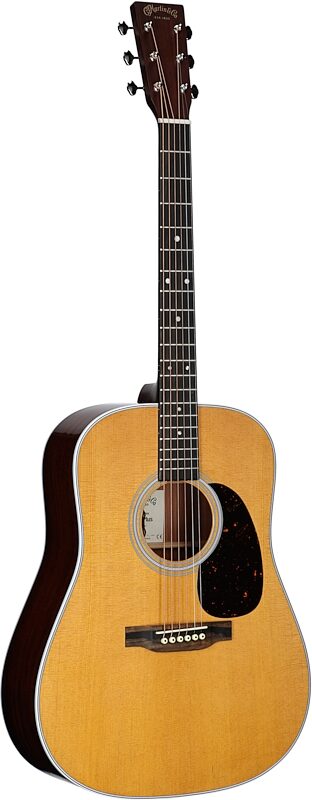 open zoom image for Martin DE Retro Plus Acoustic-Electric Guitar (with Soft Case), Granadillo, Body Left Front