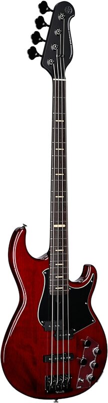 open zoom image for Yamaha BB734A Electric Bass Guitar (with Gig Bag), Fired Red, Open Box (Very Good), Body Left Front