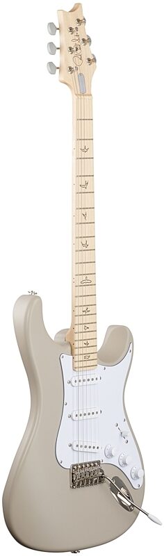 open zoom image for PRS Paul Reed Smith John Mayer Silver Sky Electric Guitar, Maple Fretboard (with Gig Bag), Moc Sand Satin, Body Left Front