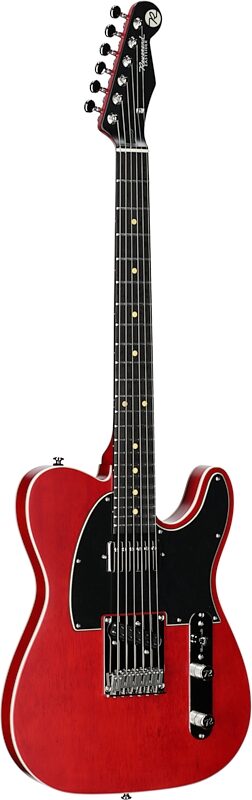 open zoom image for Reverend Pete Anderson Eastsider Custom Electric Guitar, Satin Classic Cherry, Body Left Front