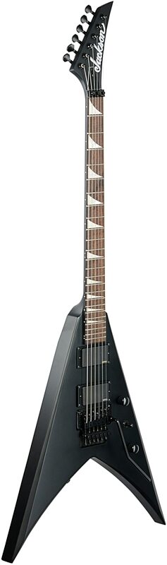 open zoom image for Jackson X King V KVXMG Electric Guitar, Laurel Satin Black, Open Box (Good), Body Left Front
