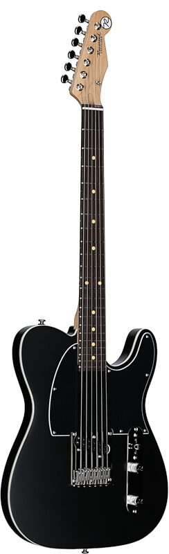 open zoom image for Reverend Pete Anderson Signature Eastsider E Electric Guitar, Midnight Black, Body Left Front