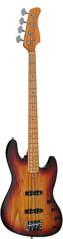 open zoom image for Sire Marcus Miller V6 Electric Bass, 3-Tone Sunburst, Body Left Front