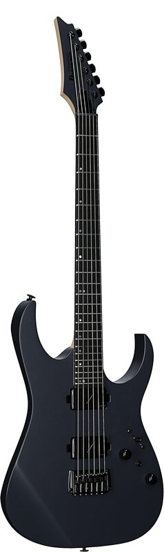 open zoom image for Ibanez RGR5121RB Prestige RGR Electric Guitar (with Case), Gray Metallic Flat, Body Left Front