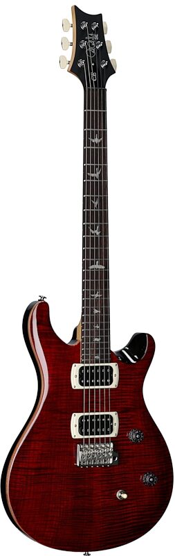 open zoom image for PRS Paul Reed Smith SE CE 24 v2 Electric Guitar (with Gig Bag), Black Cherry, Body Left Front
