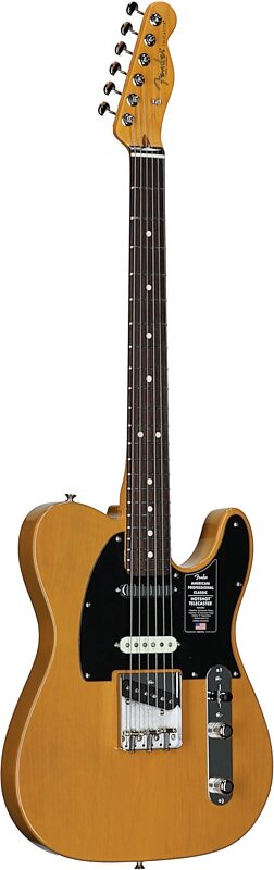 open zoom image for Fender American Pro Classic Hotshot Telecaster Electric Guitar, Rosewood Fingerboard (with Gig Bag), Butterscotch Blonde, Open Box (Very Good), Body Left Front