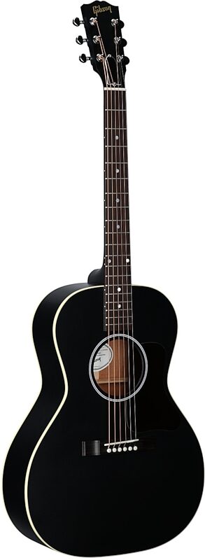open zoom image for Gibson L-00 Special Acoustic-Electric Guitar (with Case), Satin Ebony, Body Left Front