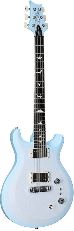 open zoom image for PRS Paul Reed Smith S2 Satin Mira 594 Electric Guitar (with Gig Bag), Satin Cloud Burst, Body Left Front
