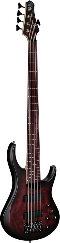 open zoom image for MTD Kingston Andrew Gouche AG-5 Electric Bass, 5-String, Smokey Purple, Open Box (Very Good), Body Left Front
