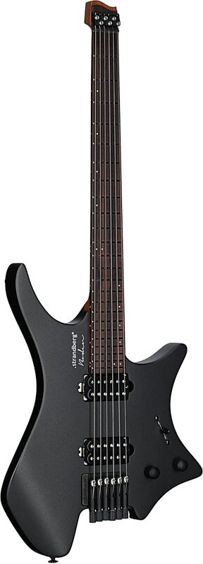 open zoom image for Strandberg Boden Essential 6 Electric Guitar (with Gig Bag), Black Granite, Body Left Front