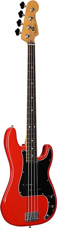 open zoom image for Fender Player II Precision Electric Bass, with Rosewood Fingerboard, Coral Red, Body Left Front