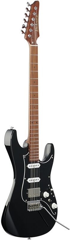 open zoom image for Ibanez AZ2204B Prestige Electric Guitar (with Case), Black, Body Left Front