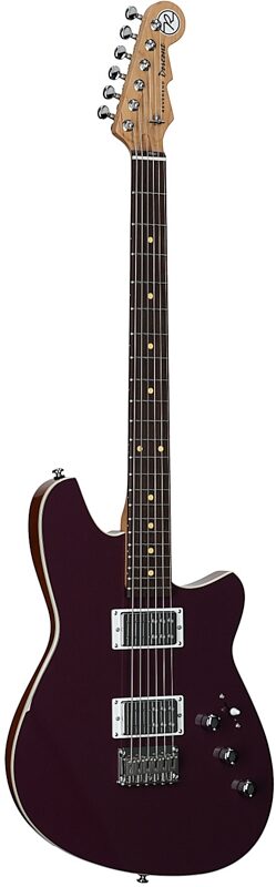 open zoom image for Reverend Descent Baritone Electric Guitar, Purple Punch, Open Box (Very Good), Body Left Front