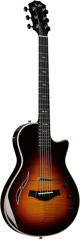open zoom image for Taylor T5z Pro Armrest Electric Guitar (with Case), Tobacco Sunburst, Body Left Front