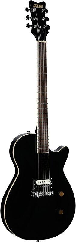 open zoom image for Gretsch Streamliner Jet 1 Pickup Electric Guitar, Black, Body Left Front
