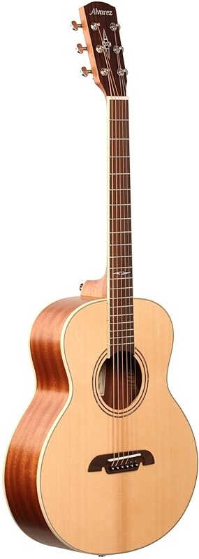 open zoom image for Alvarez LJ2 Little Jumbo Acoustic Guitar (with Gig Bag), New, Body Left Front