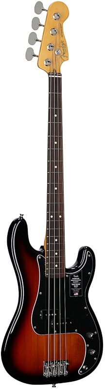 open zoom image for Fender American Professional Classic Precision Electric Bass (with Gig Bag), 3-Color Sunburst, Body Left Front