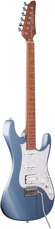 open zoom image for Ibanez AZ2204 Prestige Electric Guitar (with Case), Ice Blue Metallic, Body Left Front