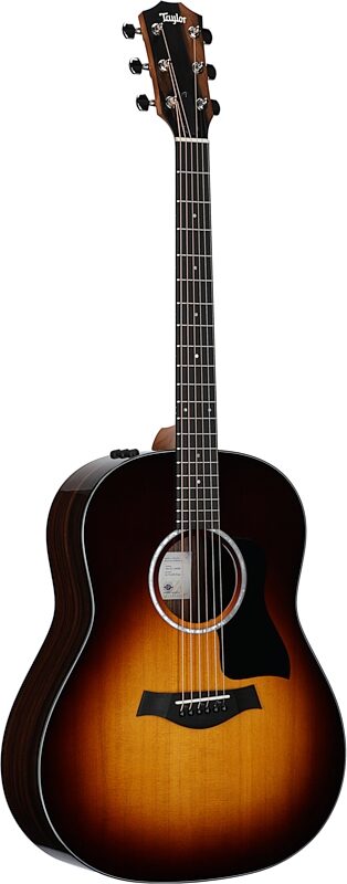 open zoom image for Taylor 217e Plus Grand Pacific Acoustic-Electric Guitar (with Aerocase), Tobacco Burst, Body Left Front