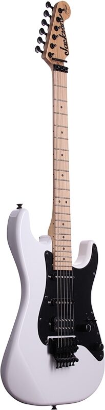 open zoom image for Jackson X Series Signature Adrian Smith SDX Electric Guitar, Maple Fingerboard, Snow White, Black Pickguard, Body Left Front