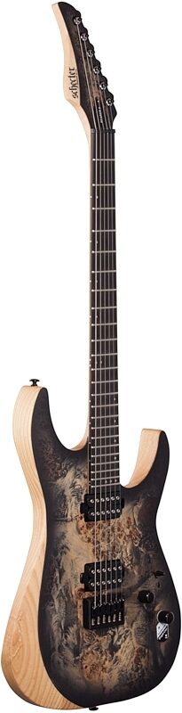 open zoom image for Schecter Reaper 6 Electric Guitar, Charcoal Burst, Body Left Front