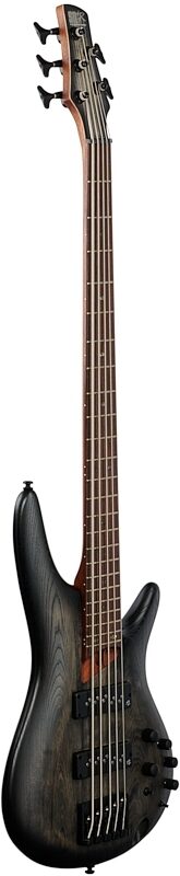 open zoom image for Ibanez SR605E Electric Bass, 5-String, Black Stained Burst, Body Left Front