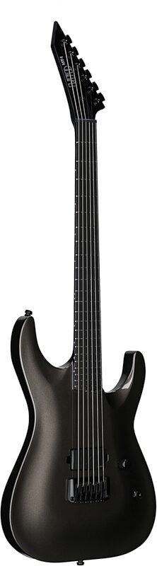 open zoom image for ESP LTD Mick Thomson MT-I Electric Guitar (with Case), Obsidian Metallic, Body Left Front