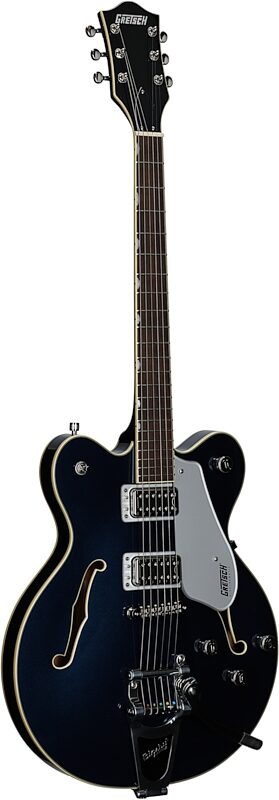 open zoom image for Gretsch G5622T Electromatic Center Block Double Cutaway Electric Guitar, Laurel Fingerboard, Midnight Sapphire, Body Left Front