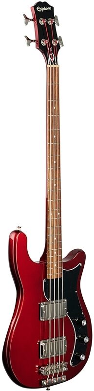 open zoom image for Epiphone Embassy Pro Electric Bass, Sparkling Burgundy, Body Left Front