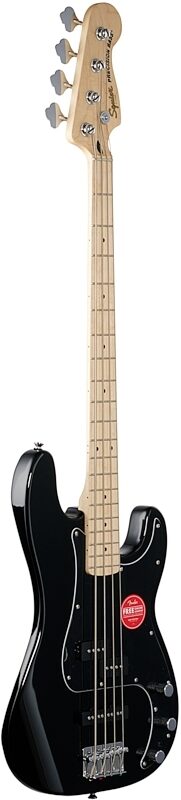 open zoom image for Squier Affinity Precision PJ Electric Bass, Maple Fingerboard, Black, Body Left Front