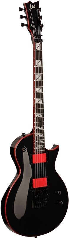 open zoom image for ESP LTD Gary Holt GH-600 Electric Guitar (with Case), Black, Body Left Front