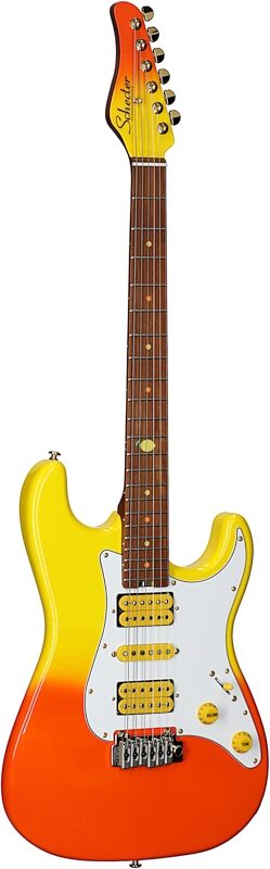 open zoom image for Schecter Tori Ruffin Freak Juice Traditional Electric Guitar, Juice Burst, Body Left Front
